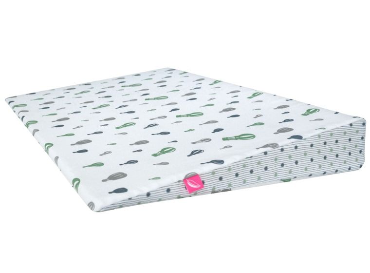 Motherhood, poduszka klin, miętowe baloniki