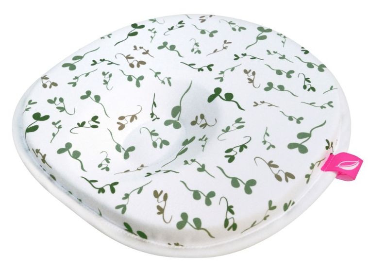 Motherhood, poduszka stabilizująca dla niemowląt, ergonomiczna, zielone listki