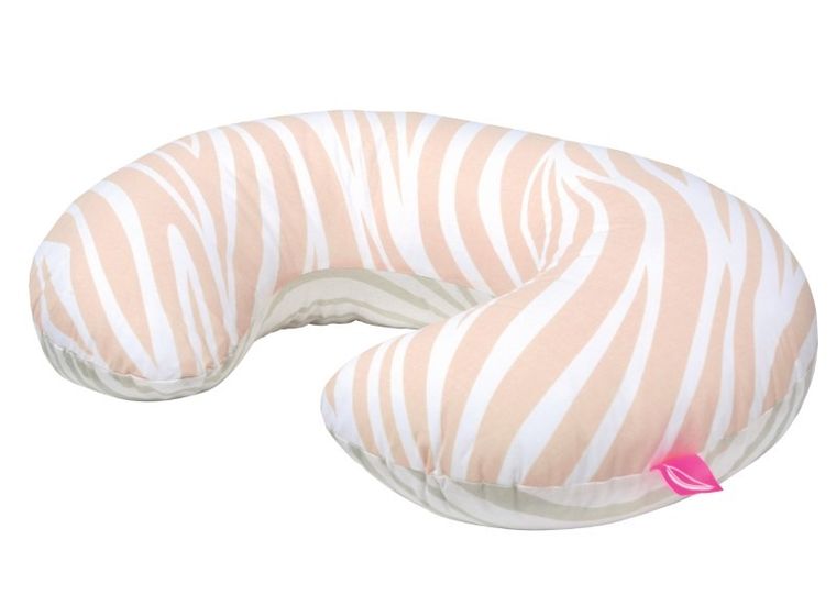 Motherhood, poszewka na poduszkę do karmienia, zebra łososiowa