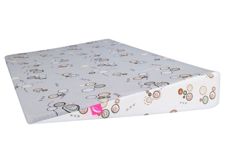 Motherhood, Premium+, poduszka klin, szare guziki