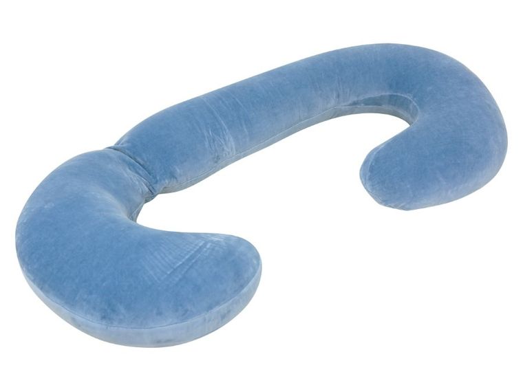 Motherhood, Premium, poszewka na poduszkę dla kobiet w ciąży i do karmienia, niebieska