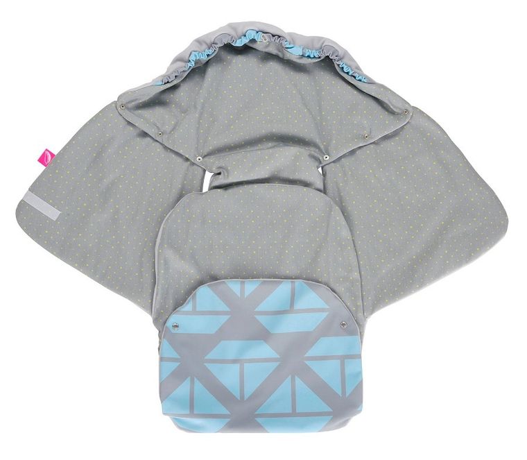 Motherhood, Statki Niebieskie, otulacz samochodowy ze zintegrowanym kocykiem
