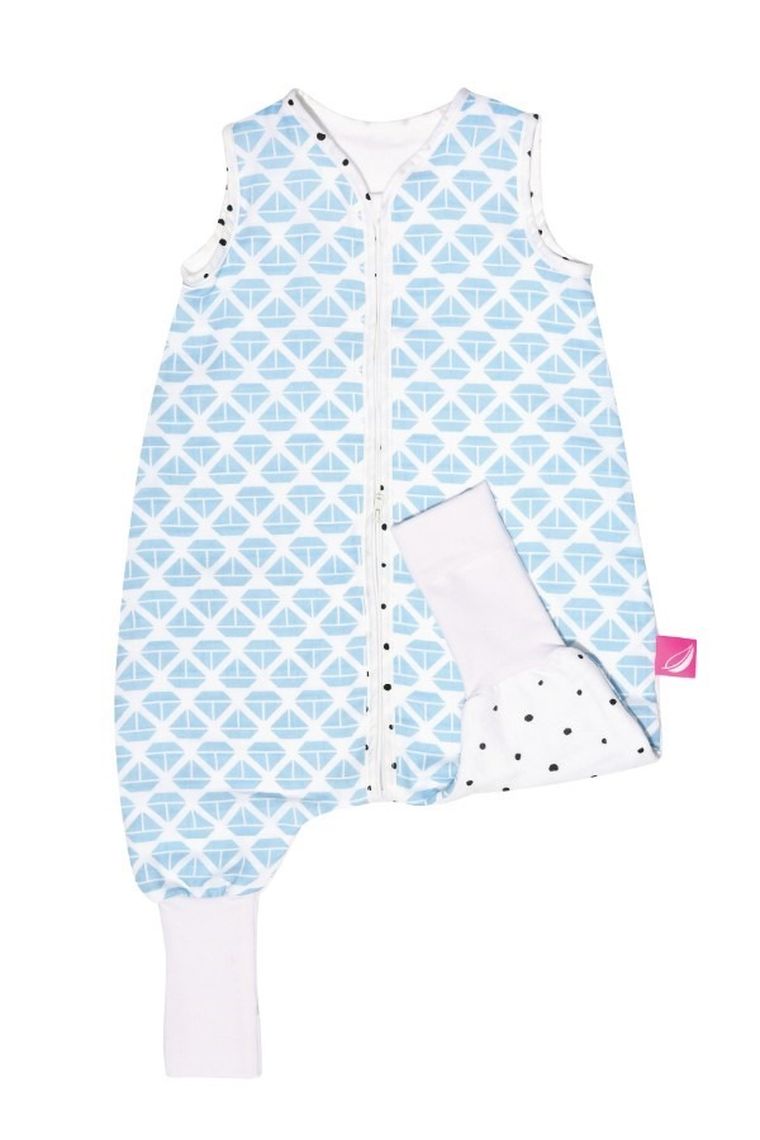 Motherhood, Statki Niebieskie, śpiworek muślinowy z nogawkami, TOG 0.5, 18-30 m