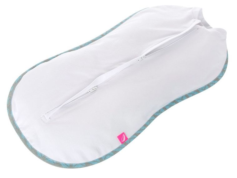 Motherhood, Statki Niebieskie, Zip&Swaddle, otulak, rozmiar 1, 2,5-5kg