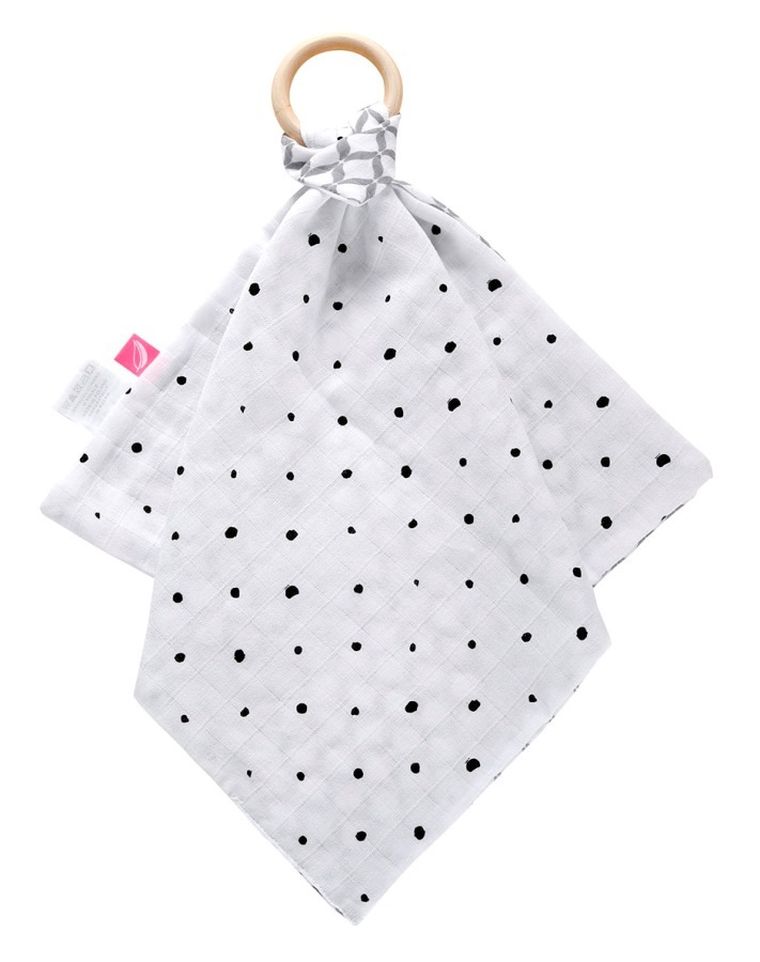 Motherhood, Szary Niebieski, gryzak z przytulanką