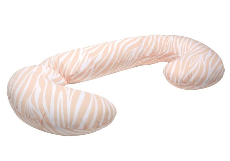 Motherhood, Zebra Łososiowa, poszewka na poduszkę dla kobiet w ciąży i do karmienia