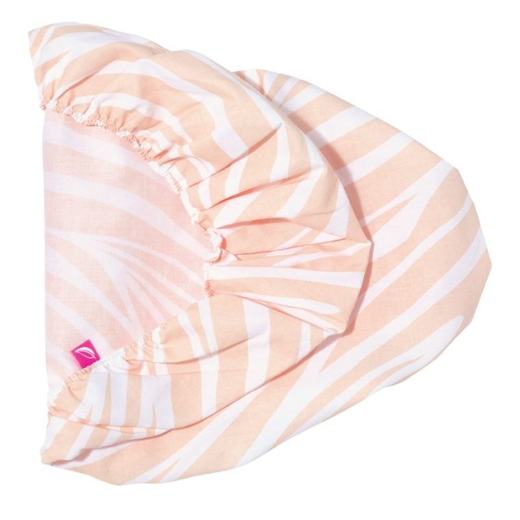 Motherhood, Zebra Łososiowa, prześcieradło do gondoli/kosza Mojżesza, 35-75 cm