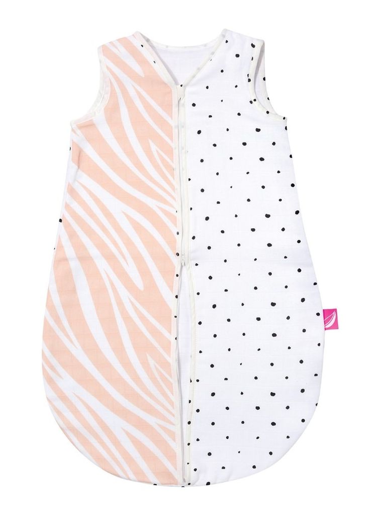 Motherhood, Zebra Łososiowa, śpiworek muślinowy, TOG 0.5, 0-6 m