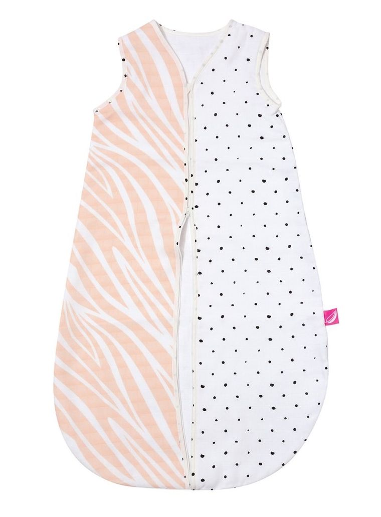 Motherhood, Zebra Łososiowa, śpiworek muślinowy, TOG 0.5, 6-18 m