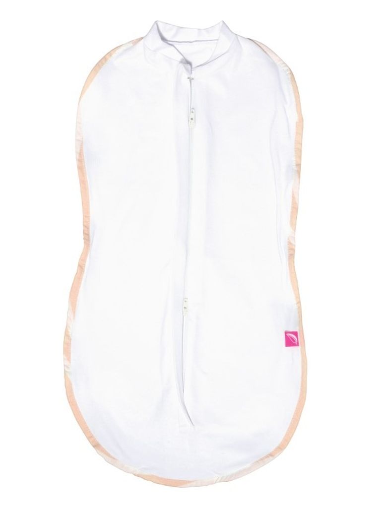 Motherhood, Zebra Łososiowa, Zip&Swaddle, otulacz, rozmiar 1, 2,5-5 kg