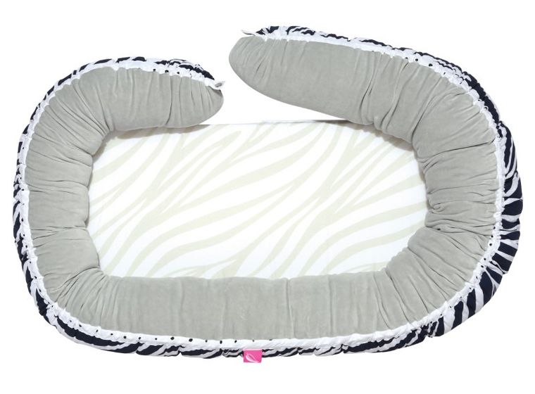 Motherhood, Zebra Niebieska, gniazdo niemowlęce, 2w1