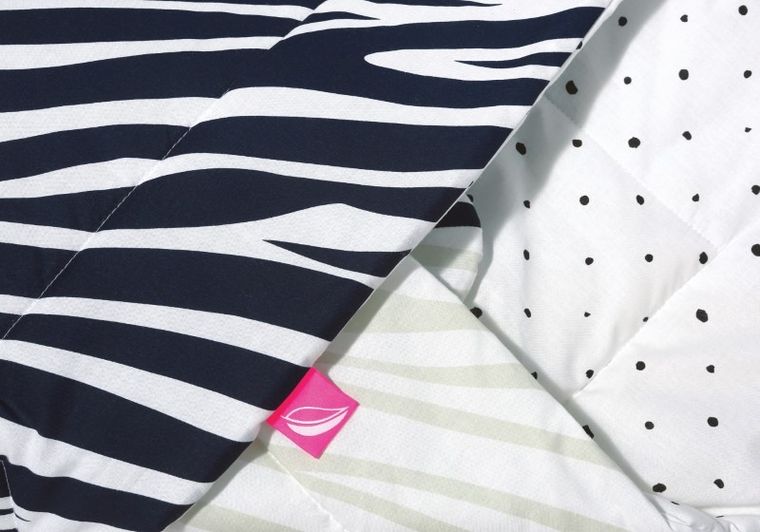 Motherhood, Zebra Niebieska, rożek bawełniany