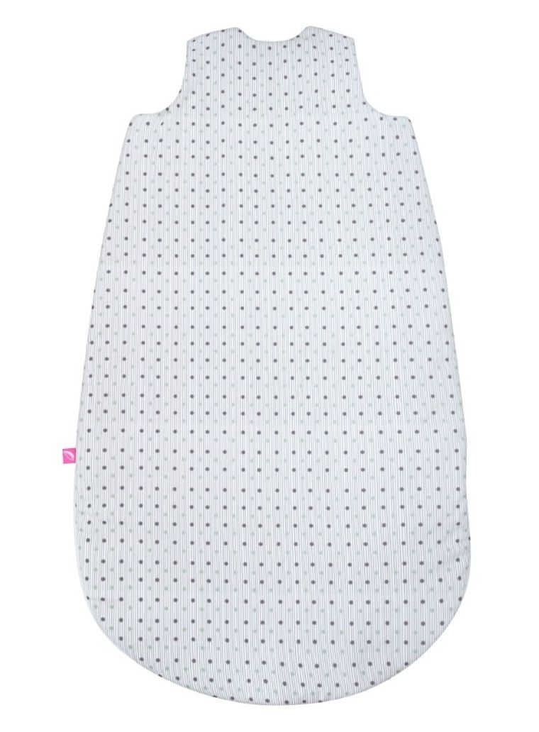 Motherhood, Zip-A-Round, bawełniany śpiworek letni, 2w1, TOG 1, miętowe baloniki, 3-18m