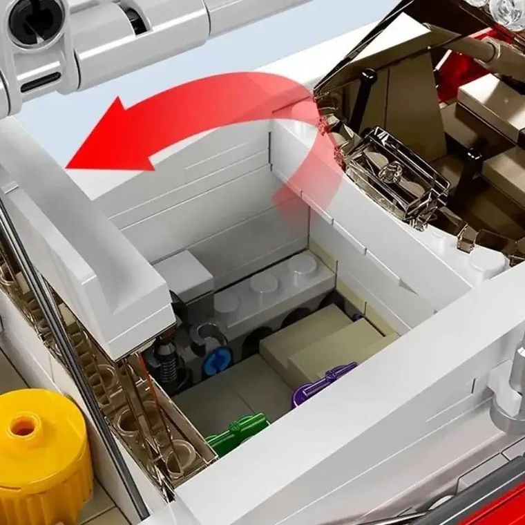 Mould King, Modern Sailboat, żeglówka, klocki, 767 elementów