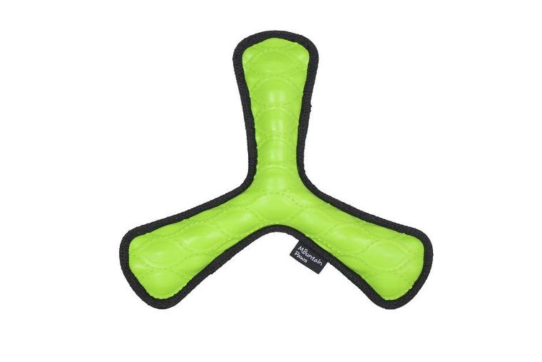 Mountain Paws, zabawka dla psa, gryzak do rzucania, zielona