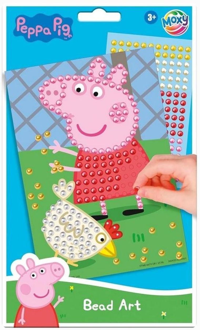 Moxy, Świnka Peppa, mozaika diamentowa