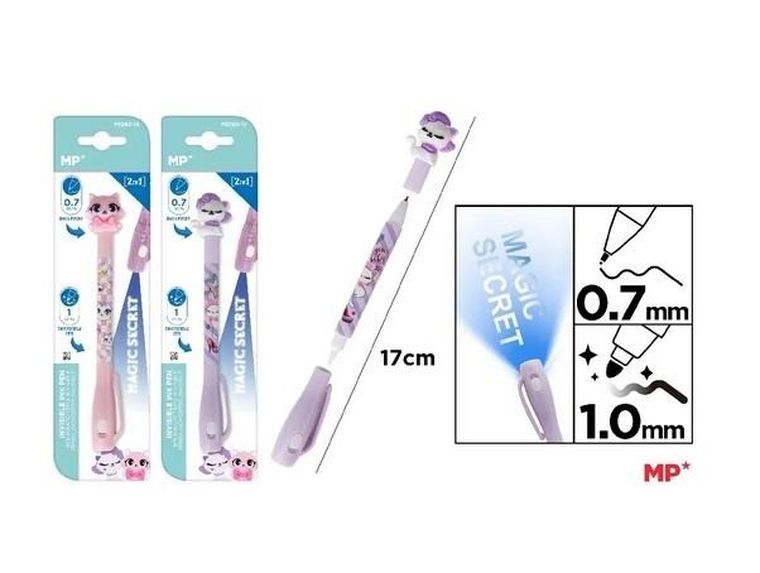 MP Main Paper, długopis szpiegowski UV 0.7/1.0 mm, kotki