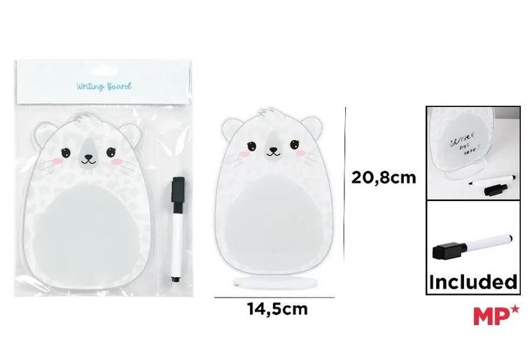 Mp Main Paper, Frosty, tablica z markerem, niedźwiedź, 145-208 mm