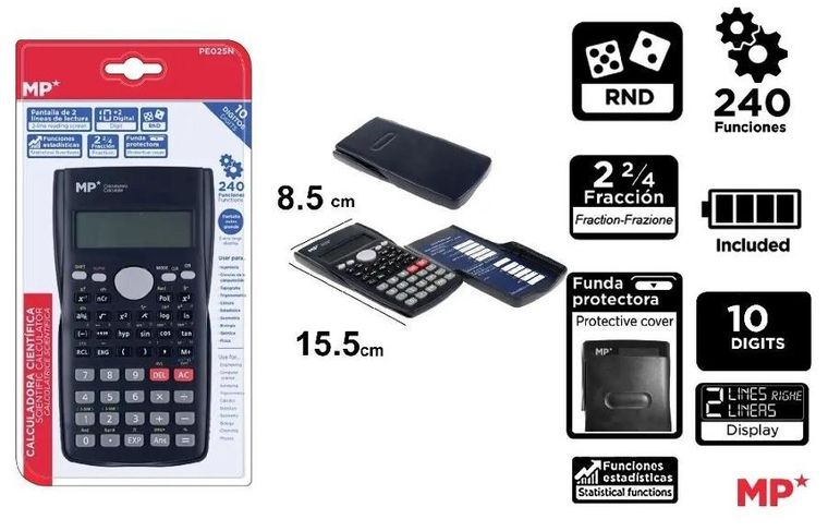MP Main Paper, kalkulator, czarny