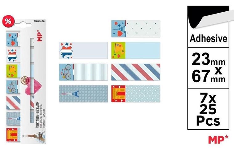 Mp Main Paper, karteczki indeksujące, Francja