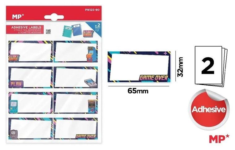 MP Main Paper, naklejki na zeszyty, Start Game