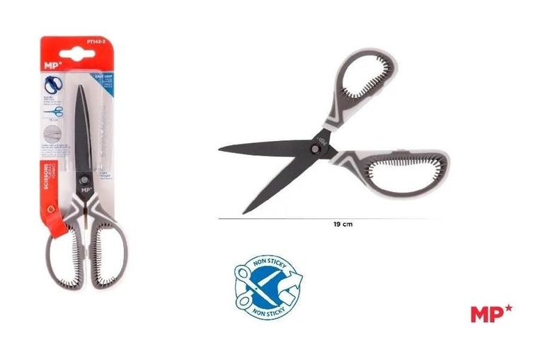 Mp Main Paper, nożyczki, silikonowa rączka, 19 cm