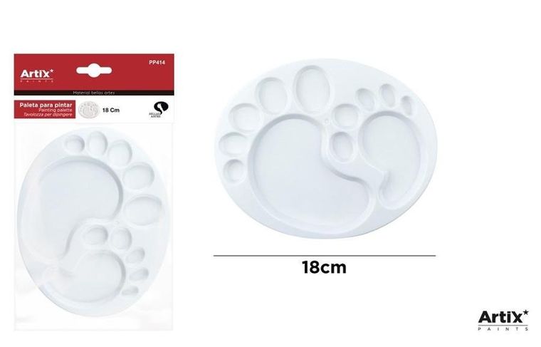 Mp Main Paper, paleta malarska, 18-14,5 cm