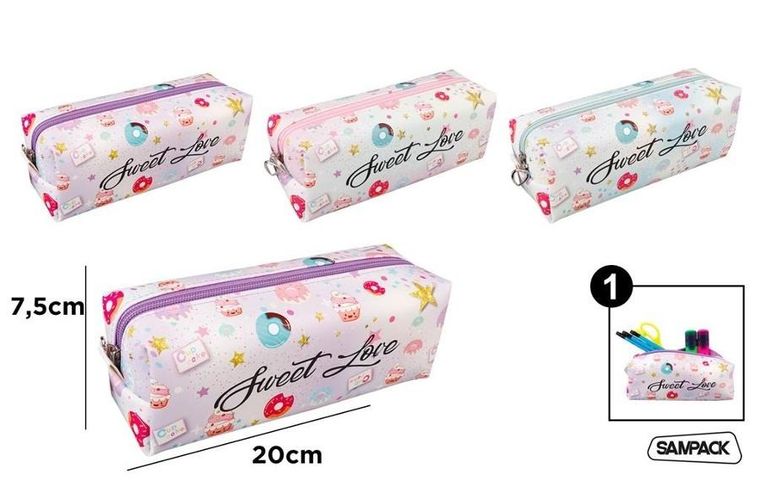 MP Main Paper, piórnik kostka, Sweet Love, 21,5-9 cm