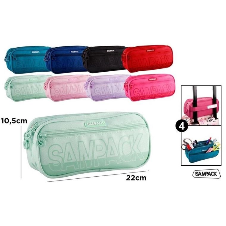 Mp Main Paper, piórnik z suwakami, 22-10,5 cm