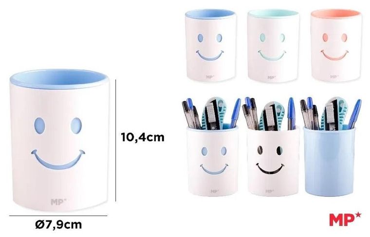 MP Main Paper, pojemnik okrągły na długopisy, podwójny