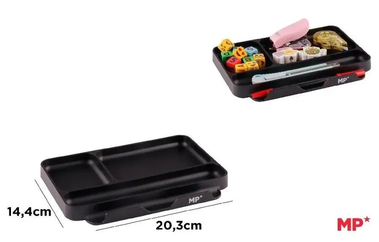 MP Main Paper, tacka organizer na biurko, czarny