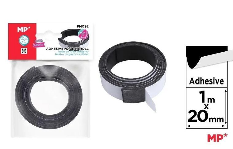 MP Main Paper, taśma magnetyczna samoprzylepna, 100 cm x 2 cm