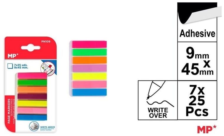 MP Main Paper, zakładki indeksujące, 9-45 mm
