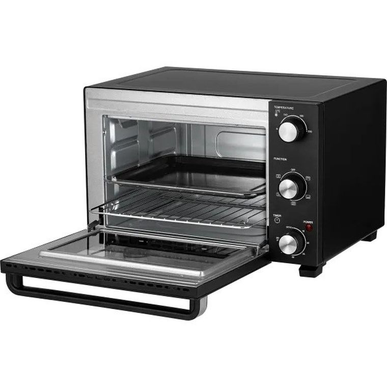MPM, piekarnik elektryczny, czarny, 48l, 61,1-46,2-40,3 cm, MPE-17/T