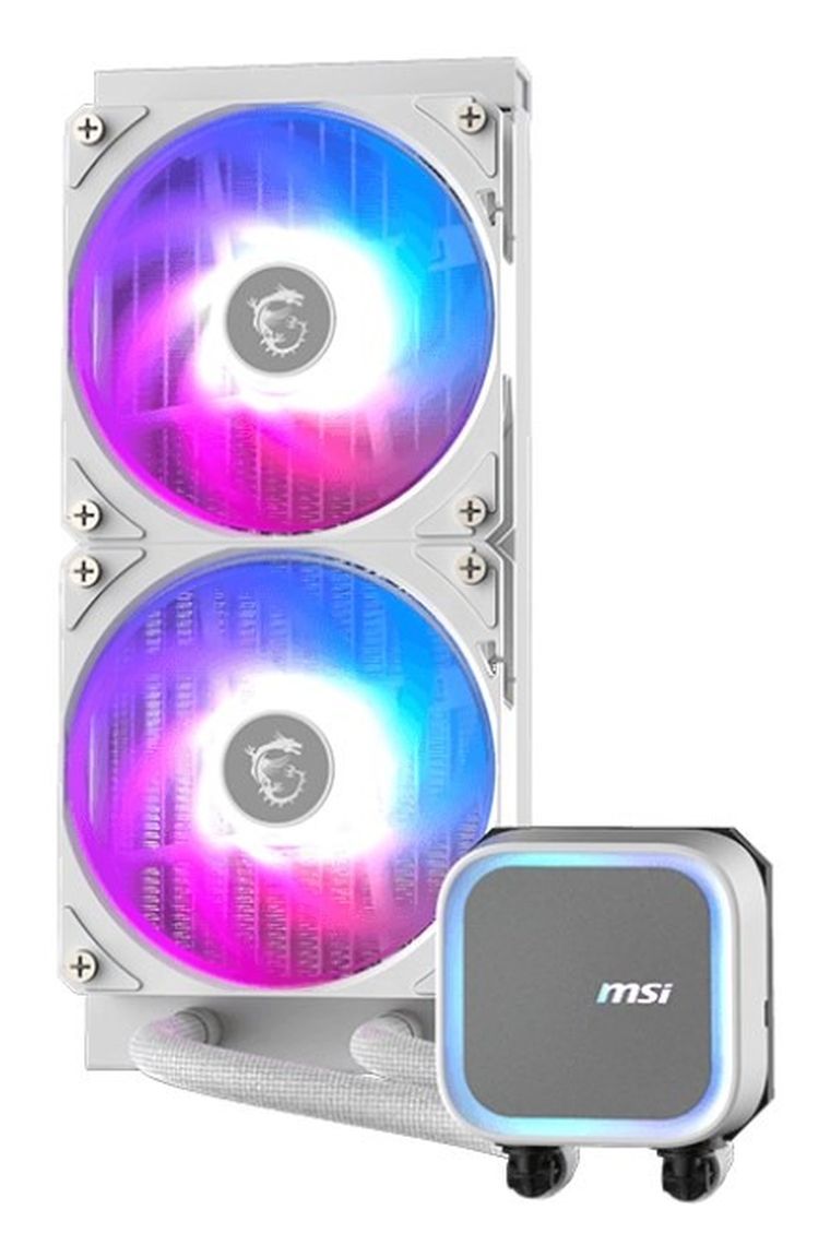 MSI, chłodzenie wodne, MAG CoreLiquid A13 240 WHITE