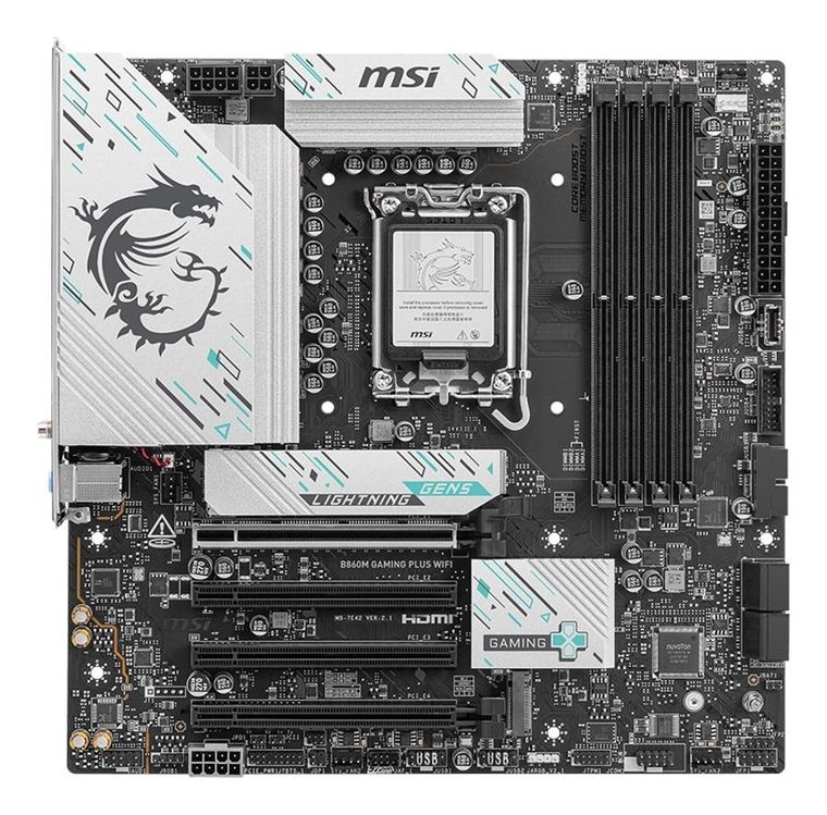 MSI, płyta główna, B860M GAMING PLUS WIFI s1851 4DDR5 ATX