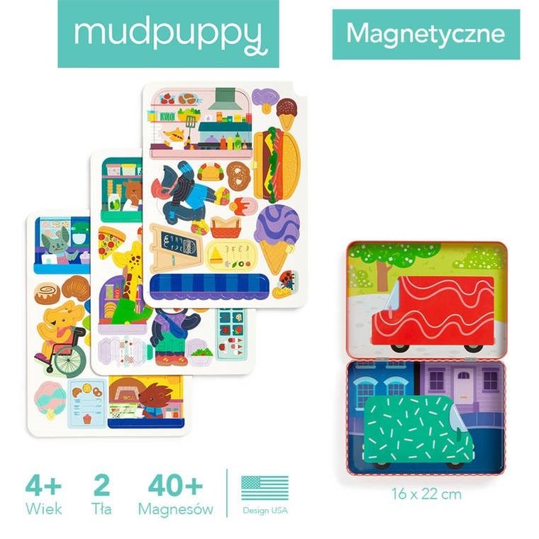 Mudpuppy, Festiwal foodtracków, układanka magnetyczna