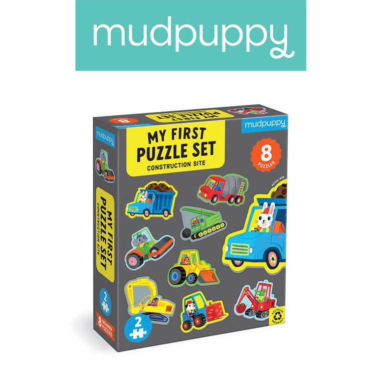 Mudpuppy, Plac budowy, Pierwsze puzzle, 8 elementów