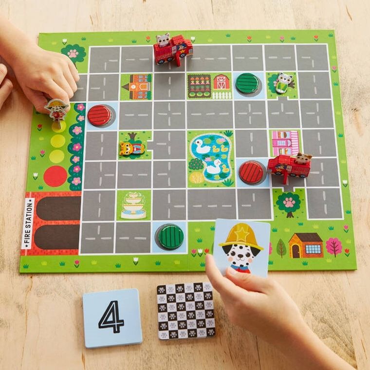 Mudpuppy, Straż pożarna na ratunek! gra planszowa