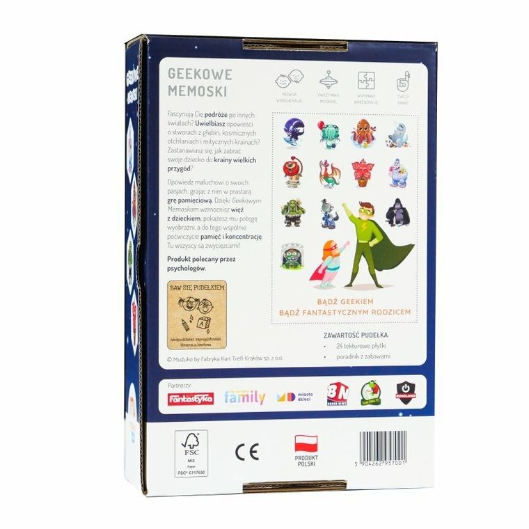 Muduko, Baby Geek, Geekowe memory, gra pamięciowa