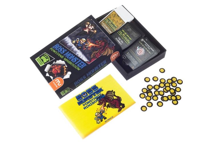 Muduko, Boss Monster 3: Powstanie minibossów, pikselowa gra karciana