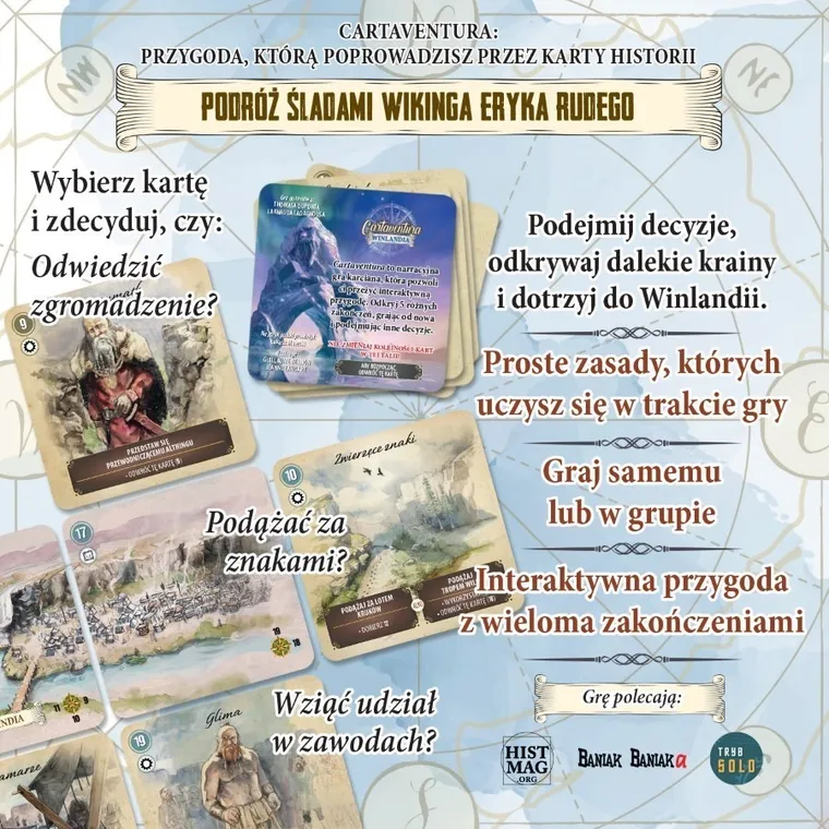 Muduko, Cartaventura Winlandia, gra karciana