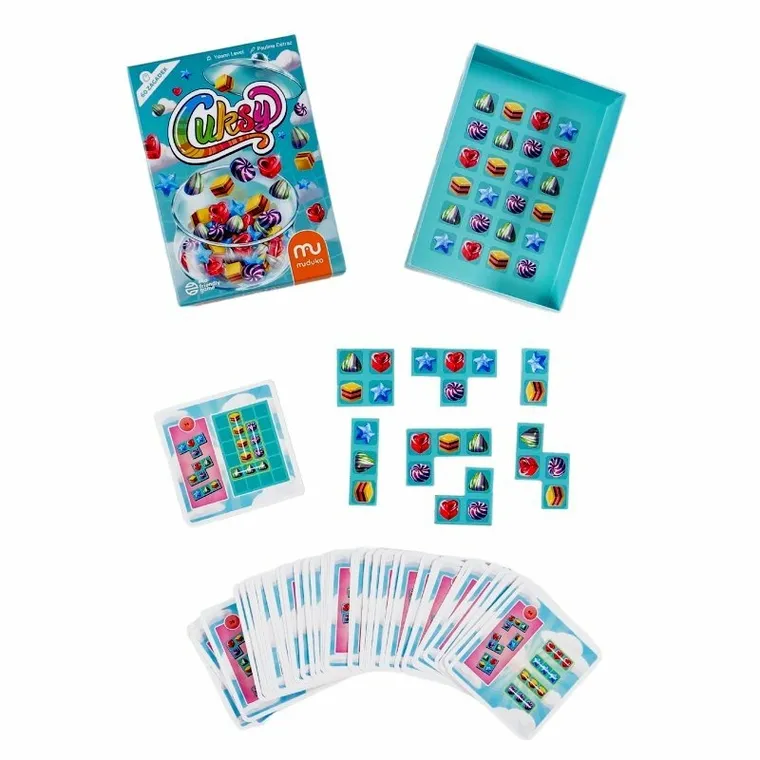Muduko, Cuksy, 60 zagadek, gra logiczna