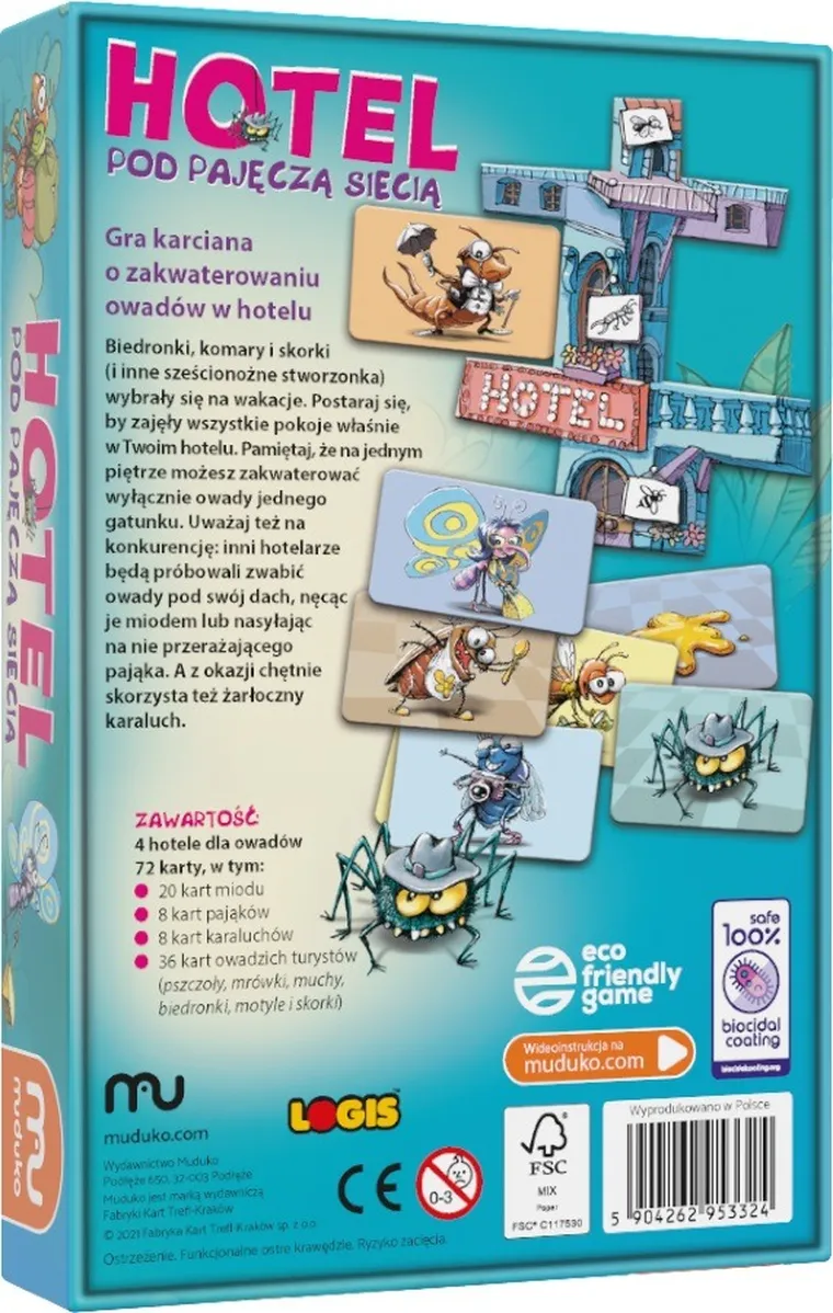 Muduko, Hotel pod pajęczą siecią, gra familijna