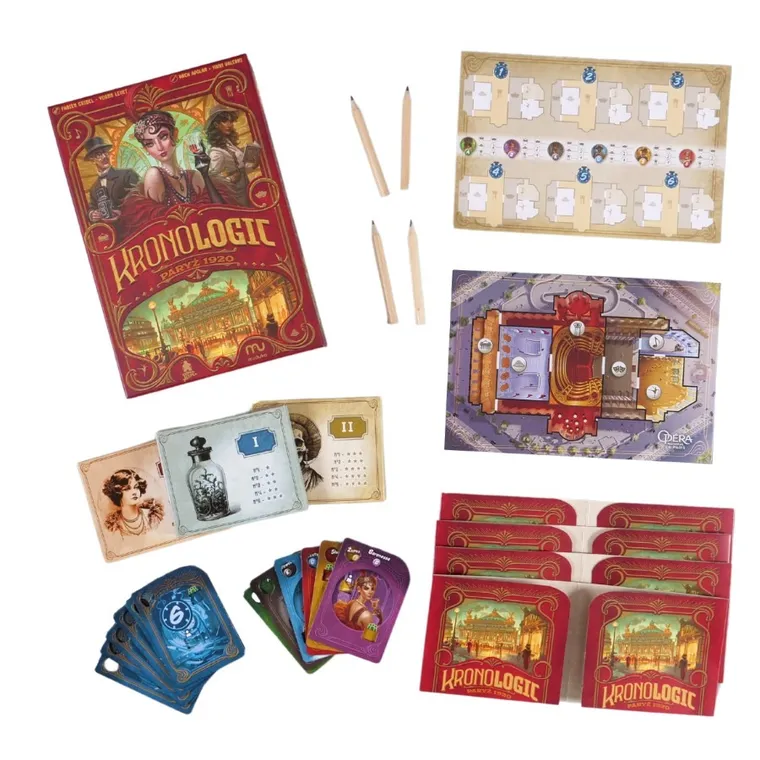 Muduko, Kronologic Paryż 1920, zagadkowa gra strategiczna