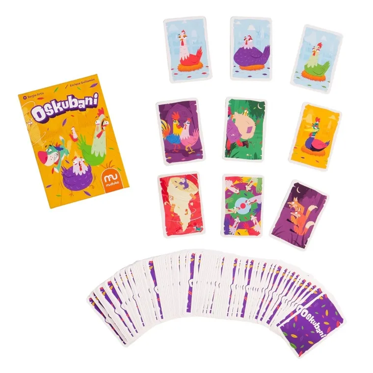 Muduko, Oskubani, gra karciana