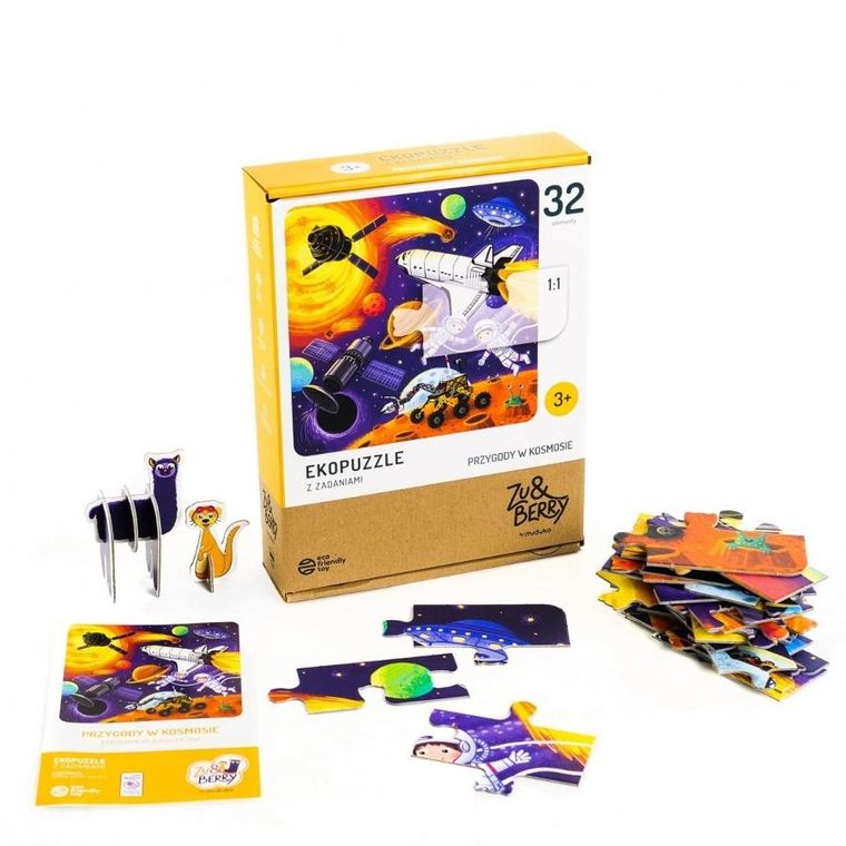 Muduko, Przygody w kosmosie, puzzle, 32 elementy