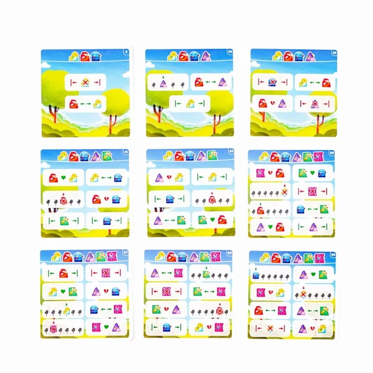 Muduko, Ptaki, 60 zagadek, gra logiczna