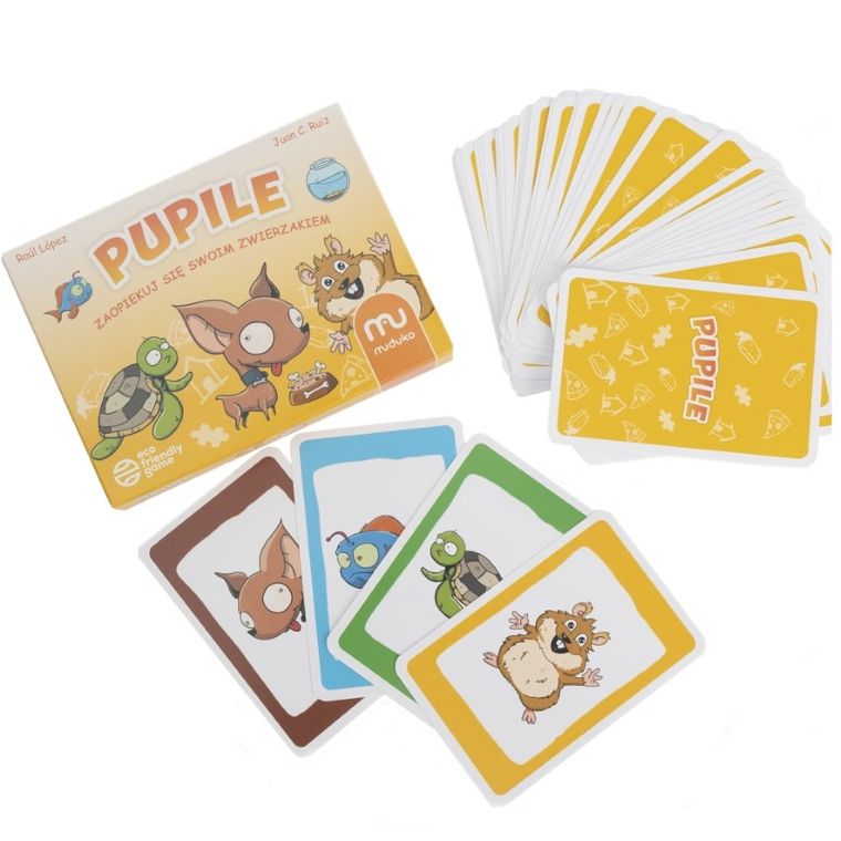 Muduko, Pupile, Zaopiekuj się swoim zwierzątkiem, gra familijna