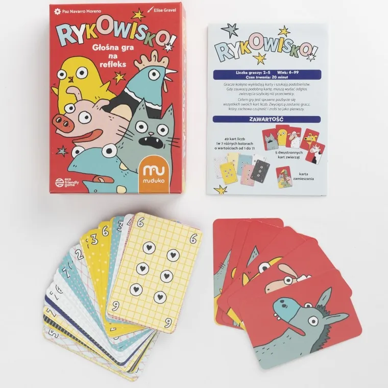 Muduko, Rykowisko, Głośna gra na refleks, gra karciana
